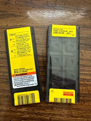 10PCS CNMG432PM4415  / CNMG120408PM4415 SANDVIK INSERT EDP 7859043 NEW