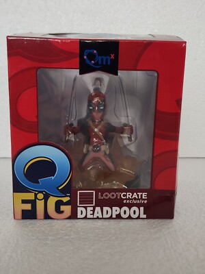 Marvel QMx Q Fig DEADPOOL Loot Crate Exclusive VINYL FIGURE NEW IN BOX