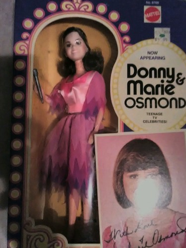 Donny And Marie Osmond Dolls Vintage Set 1976 Mattel 9767 & 9768, NRFB