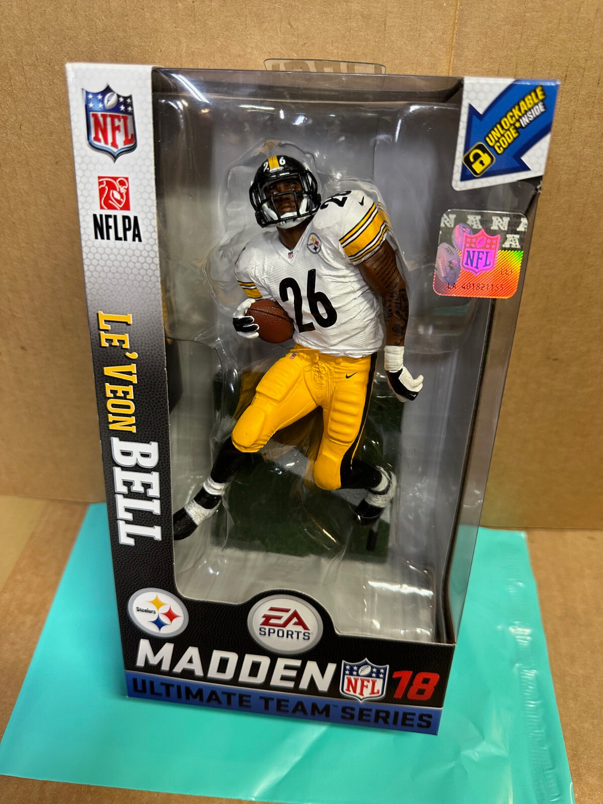 Le'Veon Bell スポーツフィギュア NFL 35 McFarlane Toys NFL Pittsburgh Steelers Sports Picks Football