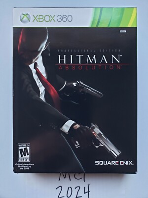 Hitman: Absolution Professional Edition (Microsoft Xbox 360, 2012) CIB OOP-RARE