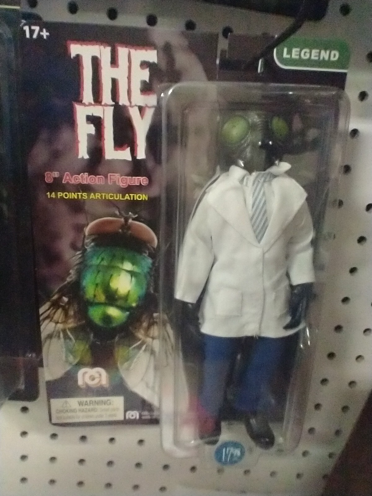 Mego The Fly (Blue Tie) 8" Action Figure New