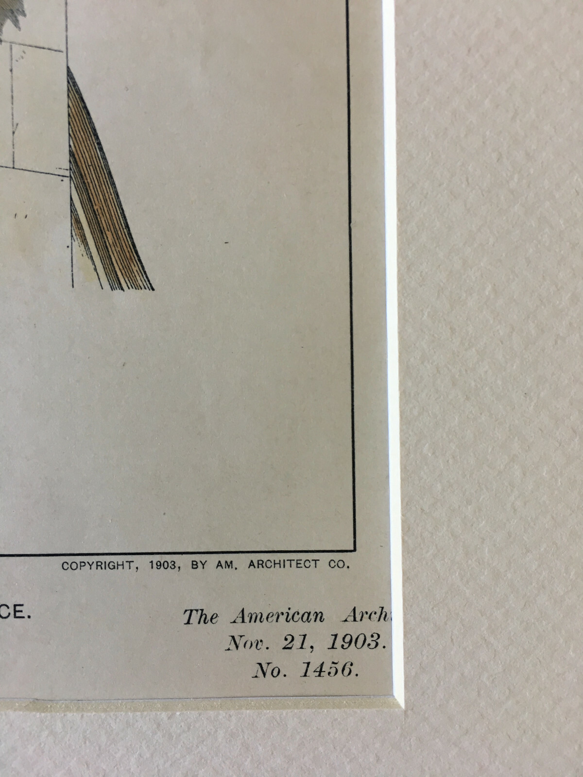 Pylon, Metropolitan Railway, Paris, France, 1903, Original Hand Colored