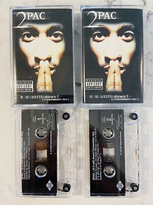 2PAC ''R U STILL DOWN? (REMEMBER ME)'' DOUBLE CASSETTE RAP ALBUM