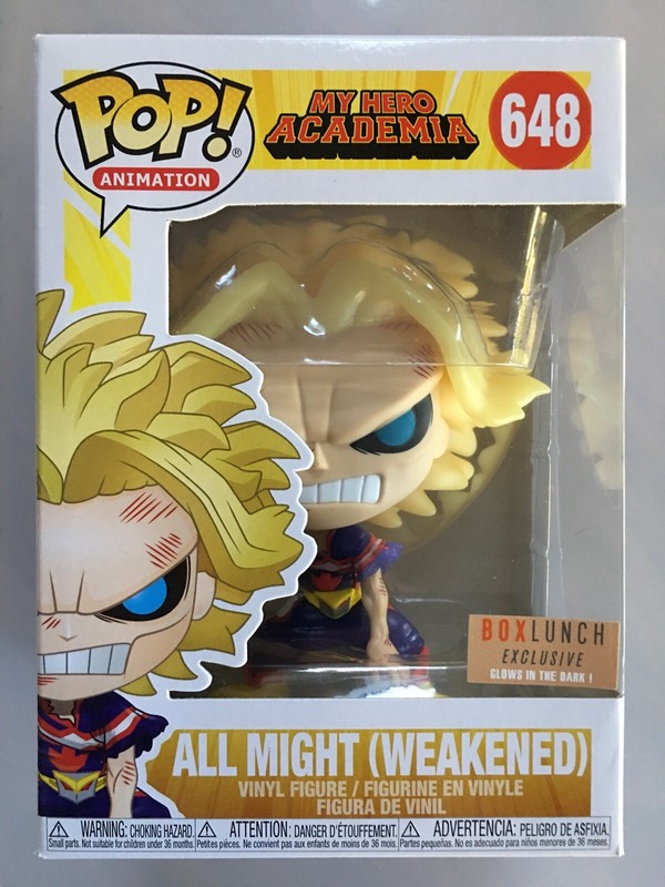 all might weakened