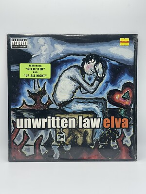 NEW and SEALED Unwritten Law Elva OG First Press Black Color Vinyl LP Record OOP