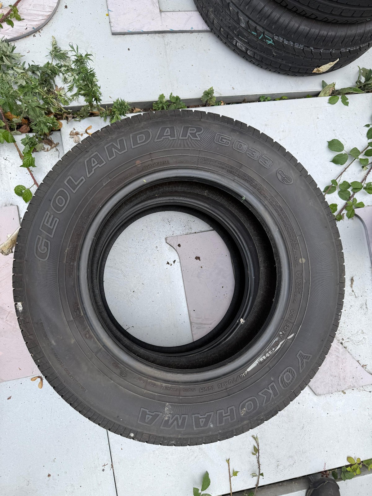 New 215 70 16 Yokohama, Geolander G033, 100H, x1 Tyre (F1_tyres) YD176