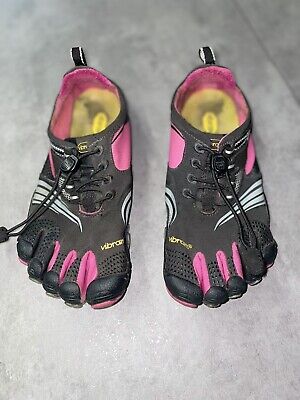 Vibram Fivefingers Barefoot Women's Black Pink Size 39 Running ...
