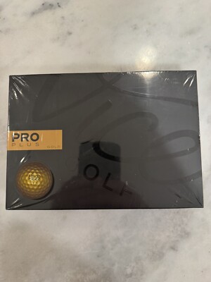 Gold Pro Plus Vice Golf Balls 1 Dozen New