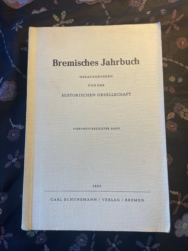 Bremisches Jahrbuch Band 44 - 1955