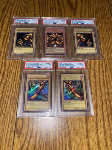 Yu-Gi-Oh! Exodia The Forbidden One Secret Rare Graded PSA 10 Yu-Gi-Oh! Exodia The Forbidden One Secret Rare Graded PSA 10