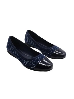 

Женские слипоны на плоской подошве с круглым носком Ambree синего цвета, смешанная техника KAREN SCOTT, 8,5 м, Синий, 10014102100