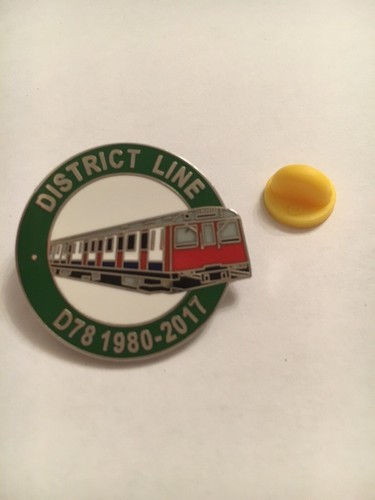 London Underground District Line Pin Badge