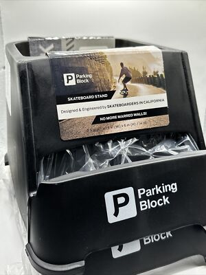Parking Block - Skateboard Holder Display And Organizer - 2 Pack