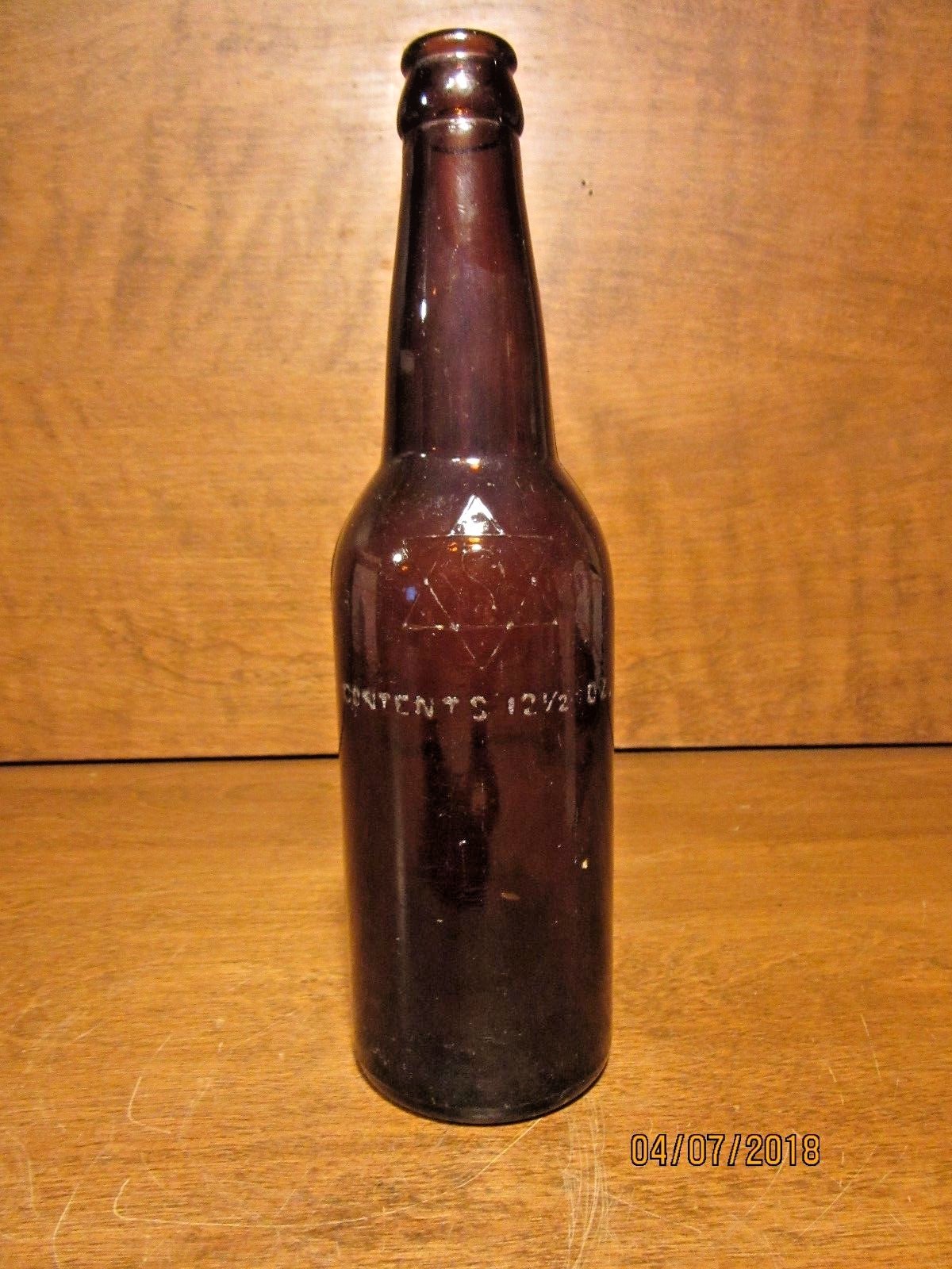 lot of 4 Vintage Glass Bottles VGC-