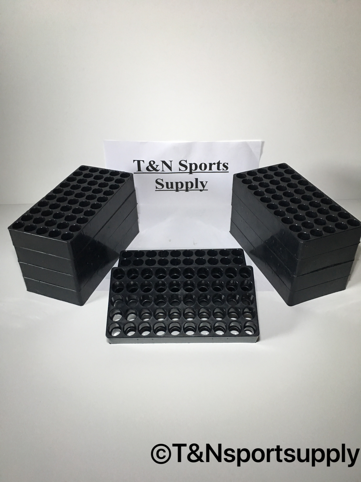 45 acp 40 s&w 10 mm White 50 RD Cardboard Ammo Box W/trays For Reloading Qty10