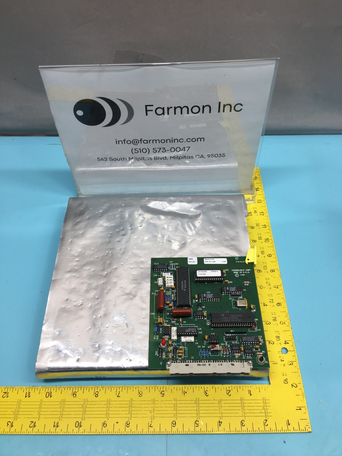 Thermalogic 121-336 Temperature Controller PCB Card RA2015-04, 152153