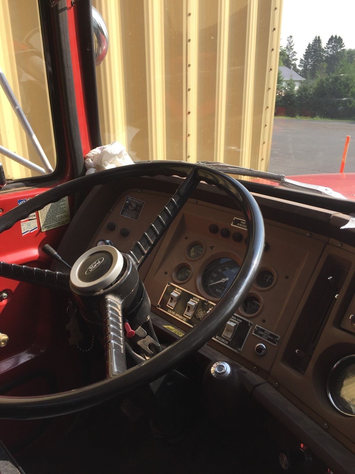 Fire Truck Pumper 1980 Ford Louisville