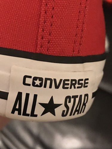 CONVERSE Chuck Taylor All Star Red Men’s 8 Women’s 10 NEW FREE SHIPPING