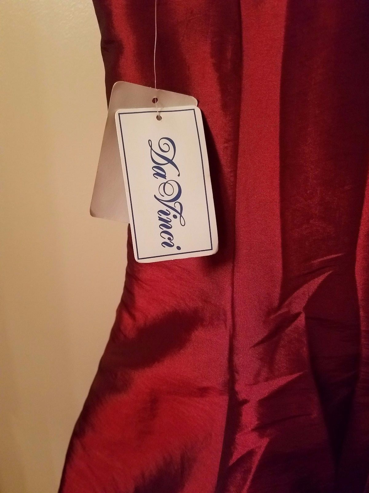 Da Vinci Size 12 Special Occassion Gown Wine Color