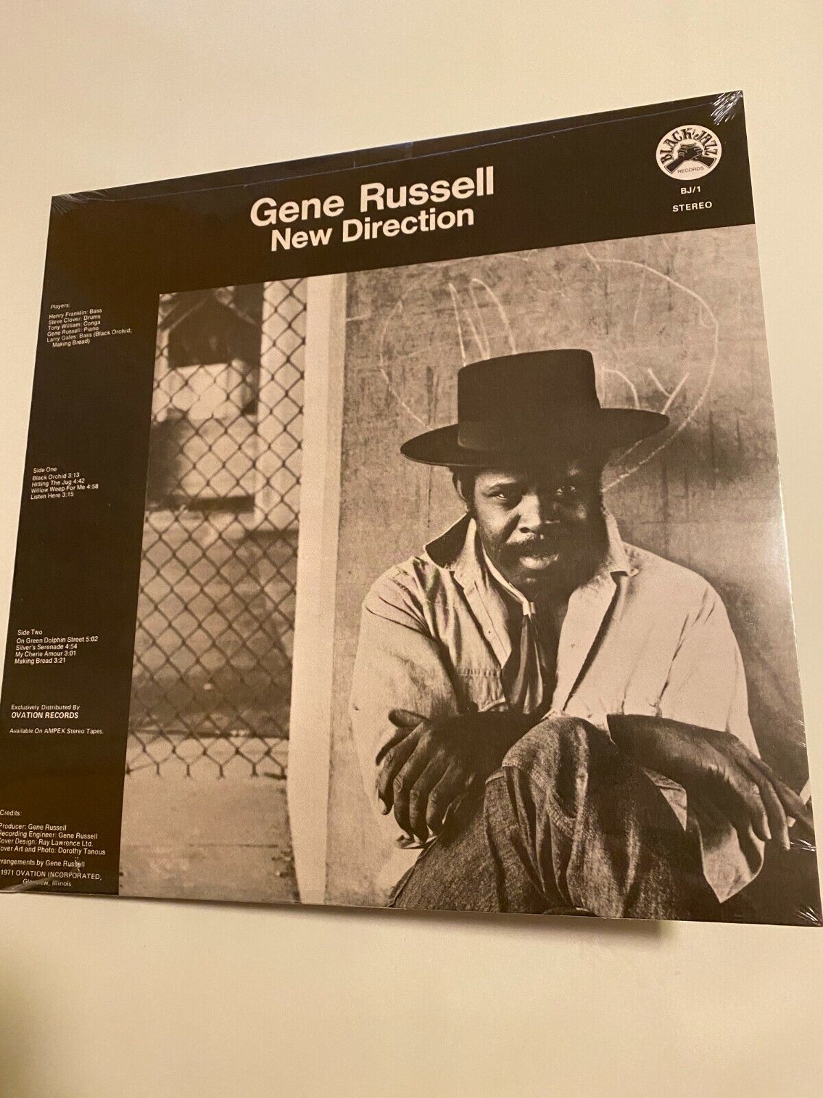 GENE RUSSELL - New Direction ~ BLACK JAZZ 1 | Recorded: 1971 GENE RUSSELL - New Direction ~ BLACK JAZZ 1 | Recorded: 1971