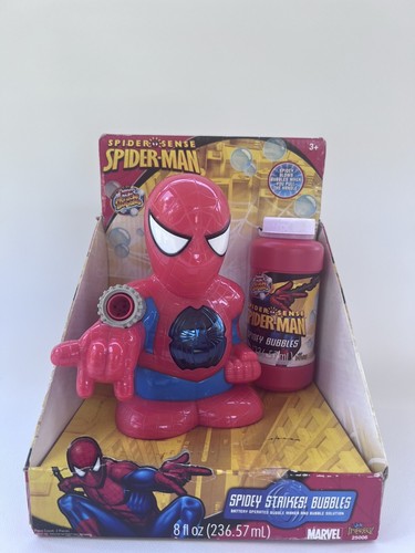All New Marvel Spider-Man Bubble Slinger Plays Spidey Sounds