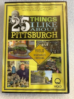 25 Things I Like About Pittsburgh DVD Rick Sebak WQED North Park vs South Park