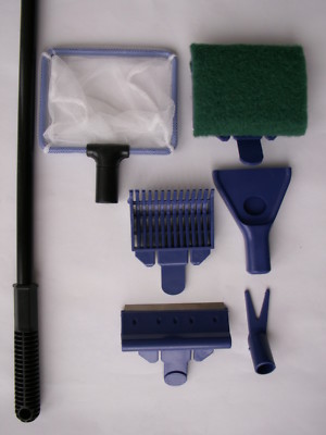 Aquariumkescher 5 in 1 Fangnetz Aquariumzubehör Kescher Aquarium 