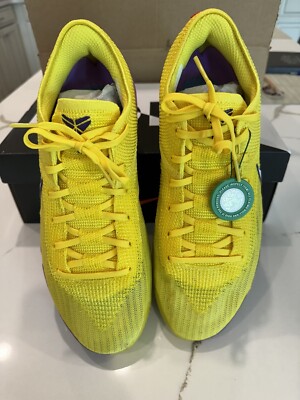 Kobe Ad NXT 360 Yellow And Purple Multicolor Strike Size 10Strike 