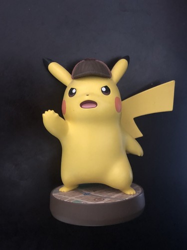 Nintendo Detective Pikachu Amiibo Pokemon Sealed Jumbo