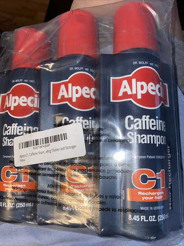 1 Bottle - Alpecin C1 Caffeine Shampoo, 8.45 fl oz, Caffeine Shampoo