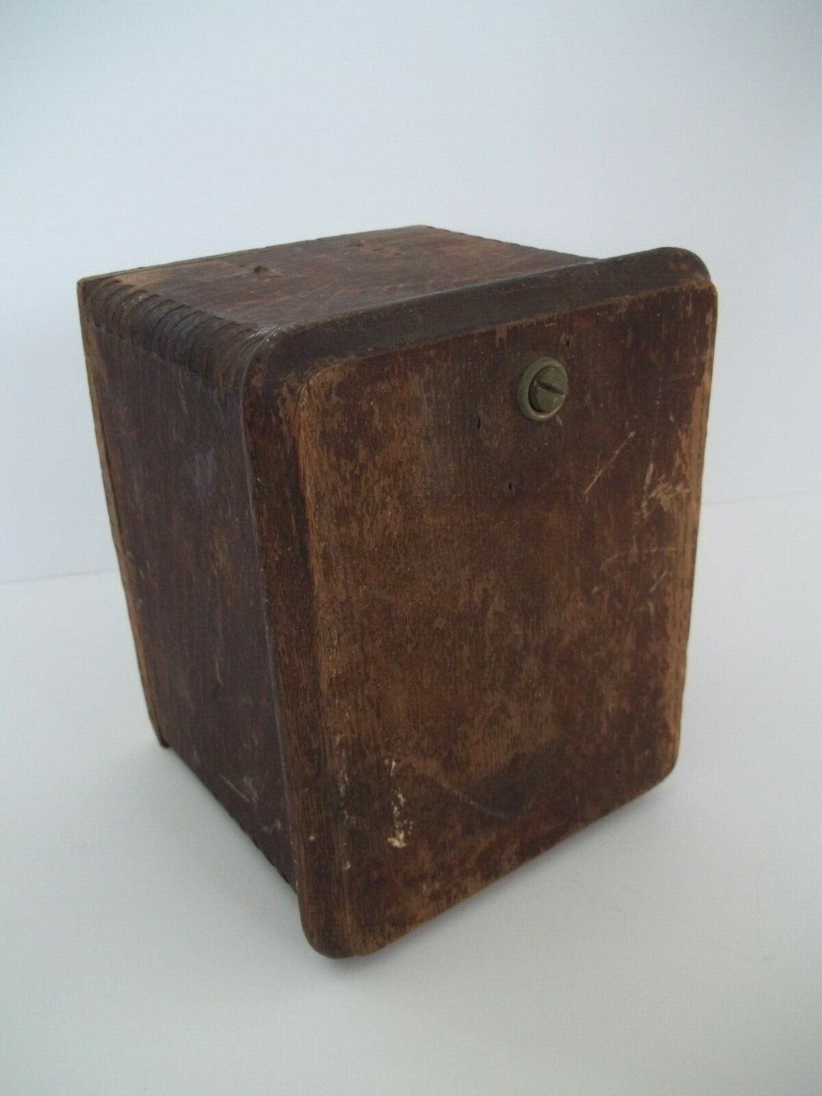 Telegraph Bell Box Tiger Oak 1/4 Sawn Antique