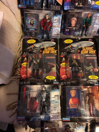 28 Different Factory Sealed Star Trek Figurines Free Shipping