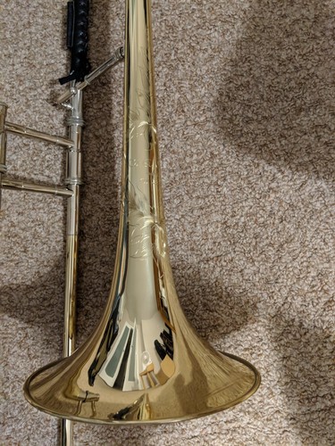 Shires Large Bore Straight Trombone