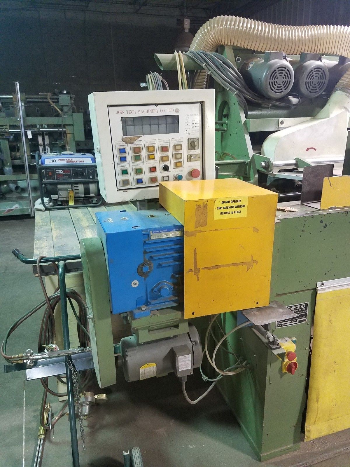 Join-Tech Model # CSM-8/1000,8 Place Wood Lathe Copy Sander, Mfg Date 1994