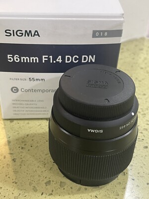Sigma 56mm f1.4 DC DN Contemporary Lens for Micro 4/3, Nice!