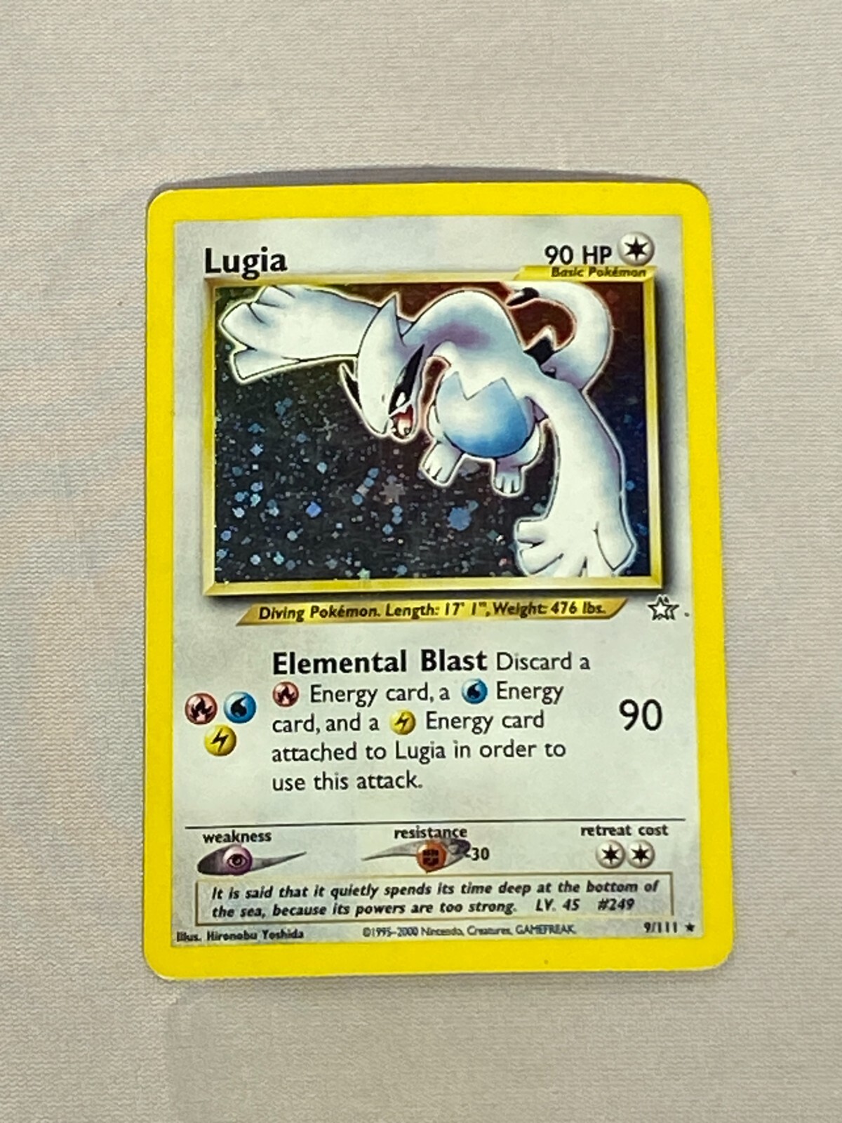 Pokemon Lugia Neo Genesis 9/111 | eBay