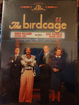 The Birdcage DVD Robin Williams, Nathan Lane, Gene Hackman, Diane West BRAND NEW