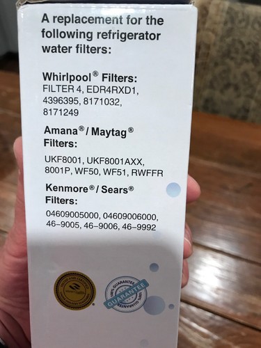 PureH2O PH21500 FIlter Replacement for Maytag UKF8001, EDR4RXD1