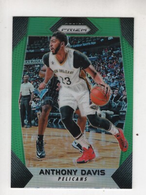Anthony Davis2017-18 Panini Prizm  Green Prizm #121