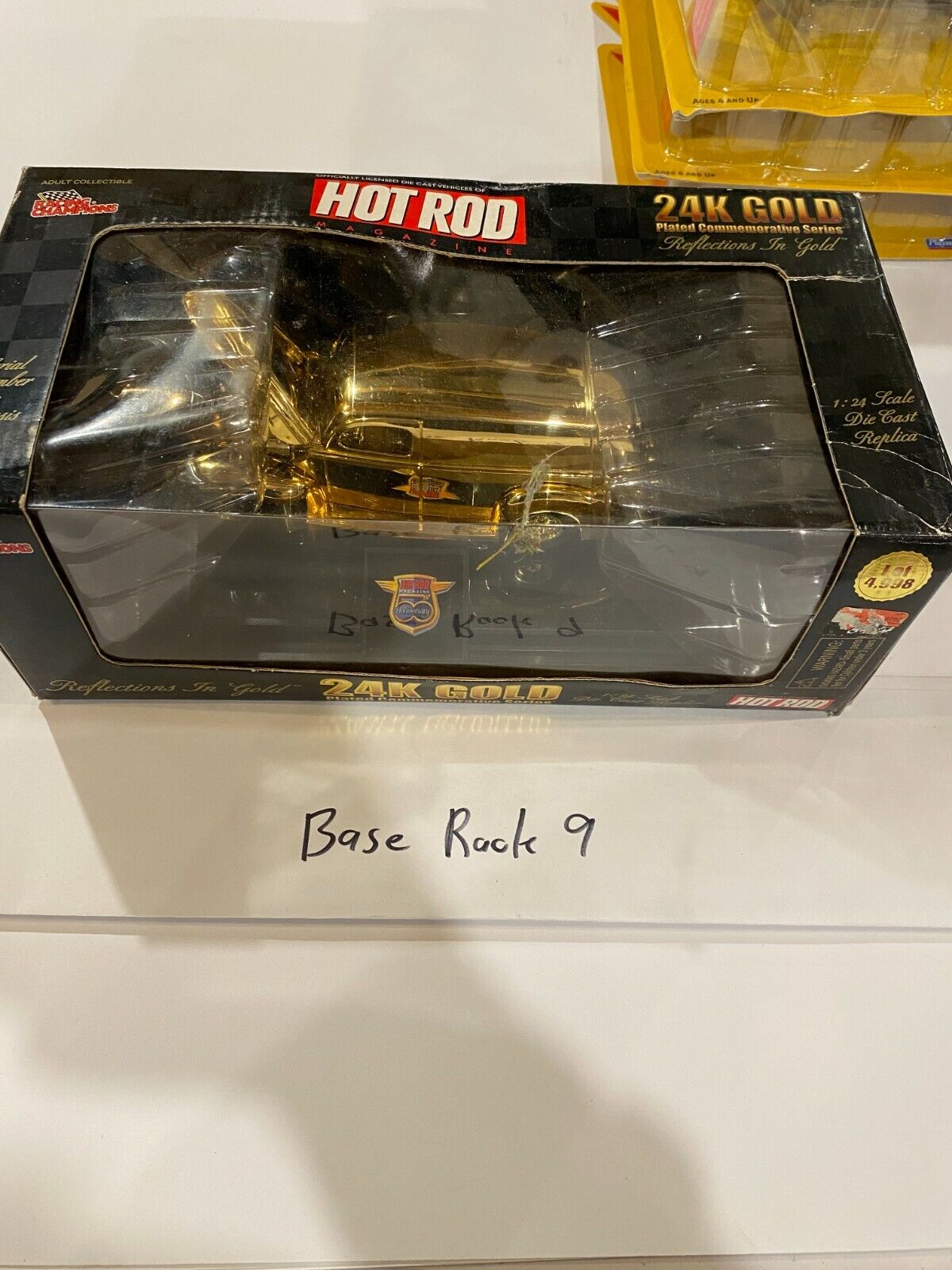 24k Gold Racing Champions Hot Rod Magazine 1:24 Scale 1 Of 24k Gold Racing Champions Hot Rod Magazine 1:24 Scale 1 Of