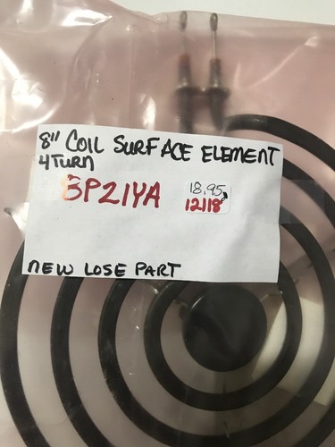 ELECTROLUX/FRIGIDAIRE RANGE 8” COIL HEATING ELEMENT 316442300 FREE SHIPPING NEW!