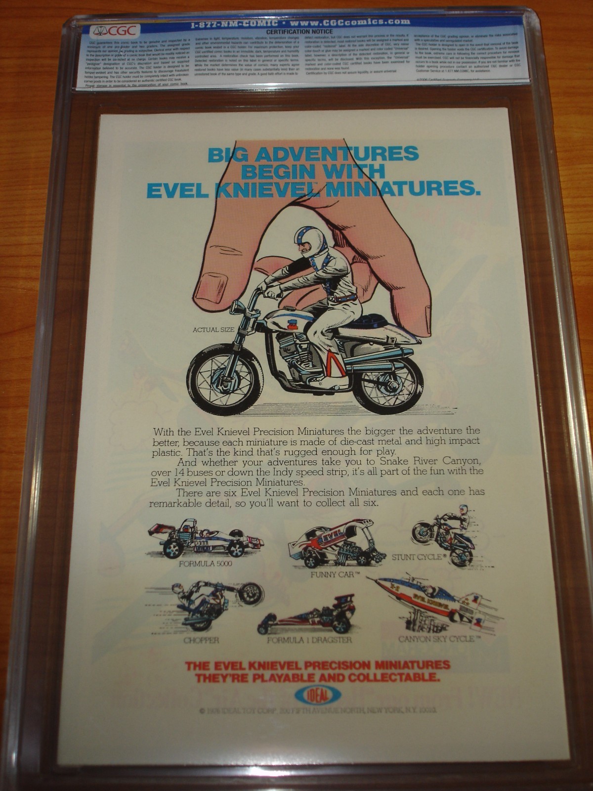 MS. MARVEL #1 - CGC 9.8 NM/MT (1st  Carol Danvers as Ms. Marvel ; White Pages)