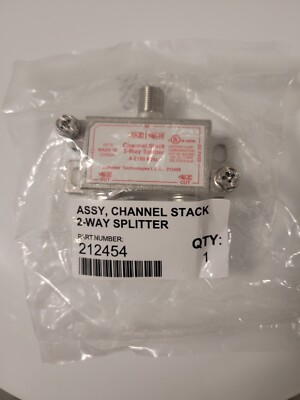 DISH ECHOSTAR Channel Stack 2-Way Splitter 4-2150 Mhz 212454 9500 7500 DPP