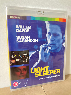 LIGHT SLEEPER Standard Ed. (Non-USA REGION B Blu-Ray) Schrader Dafoe PLS READ