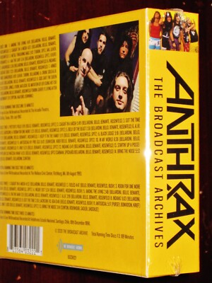 Anthrax: The Broadcast Archives - Classic FM Radio 3 CD Box Set 2020 UK NEW