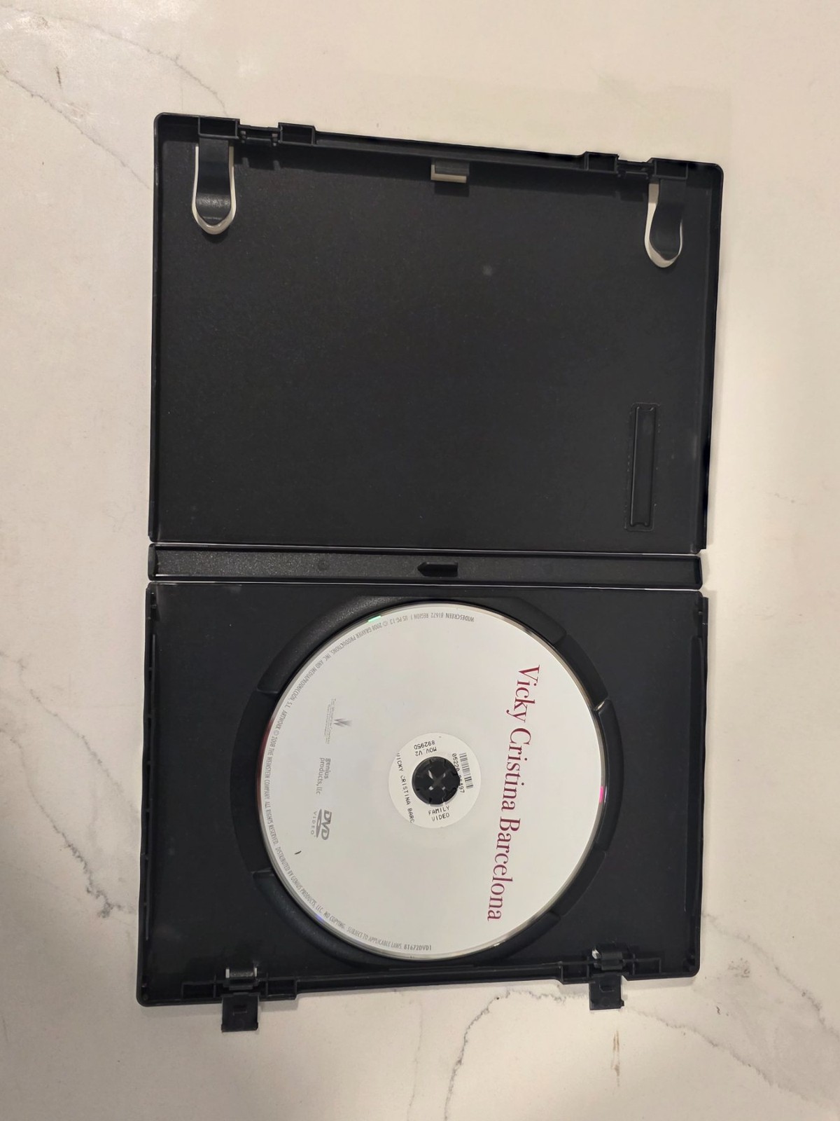Vicky Cristina Barcelona DVD 2008 Widescreen Javier Bardem