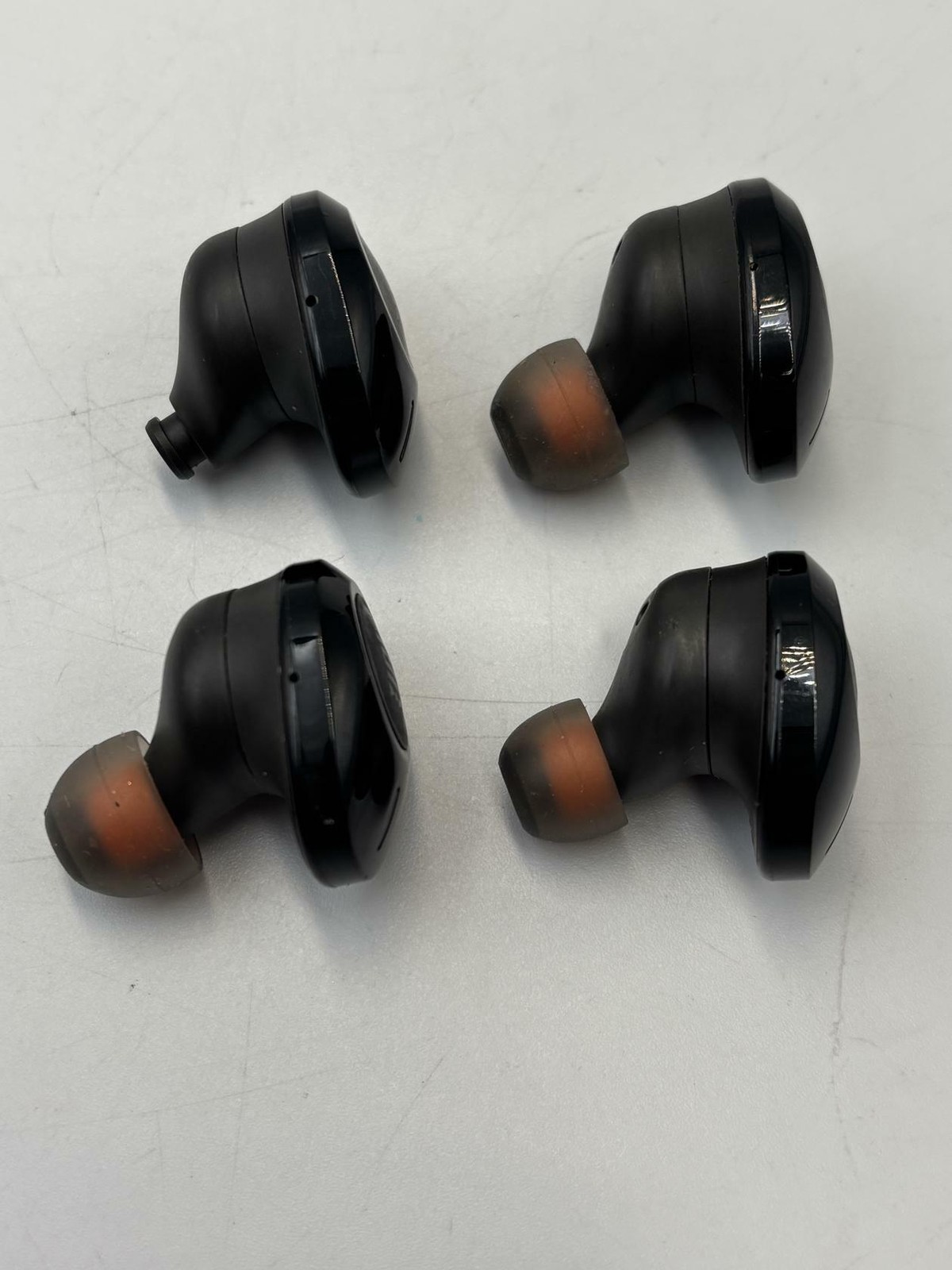 LOT OF 4 - JBL Tune 125TWS TWS Replacement LEFT EARBUD ONLY Black (NO POWER)