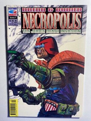 FLEETWAY QUALITY NECROPOLIS # 9 NM/MT COMIC