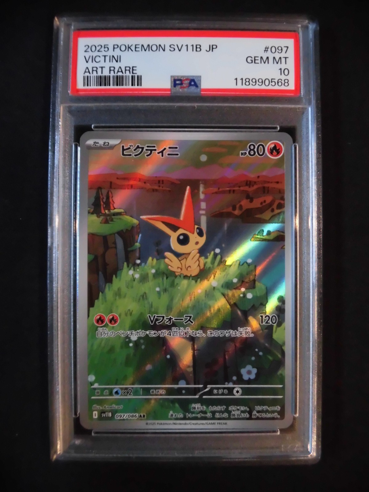世界26枚 PSA10 ビクティニEX victini 2013 50 世界26枚 PSA10